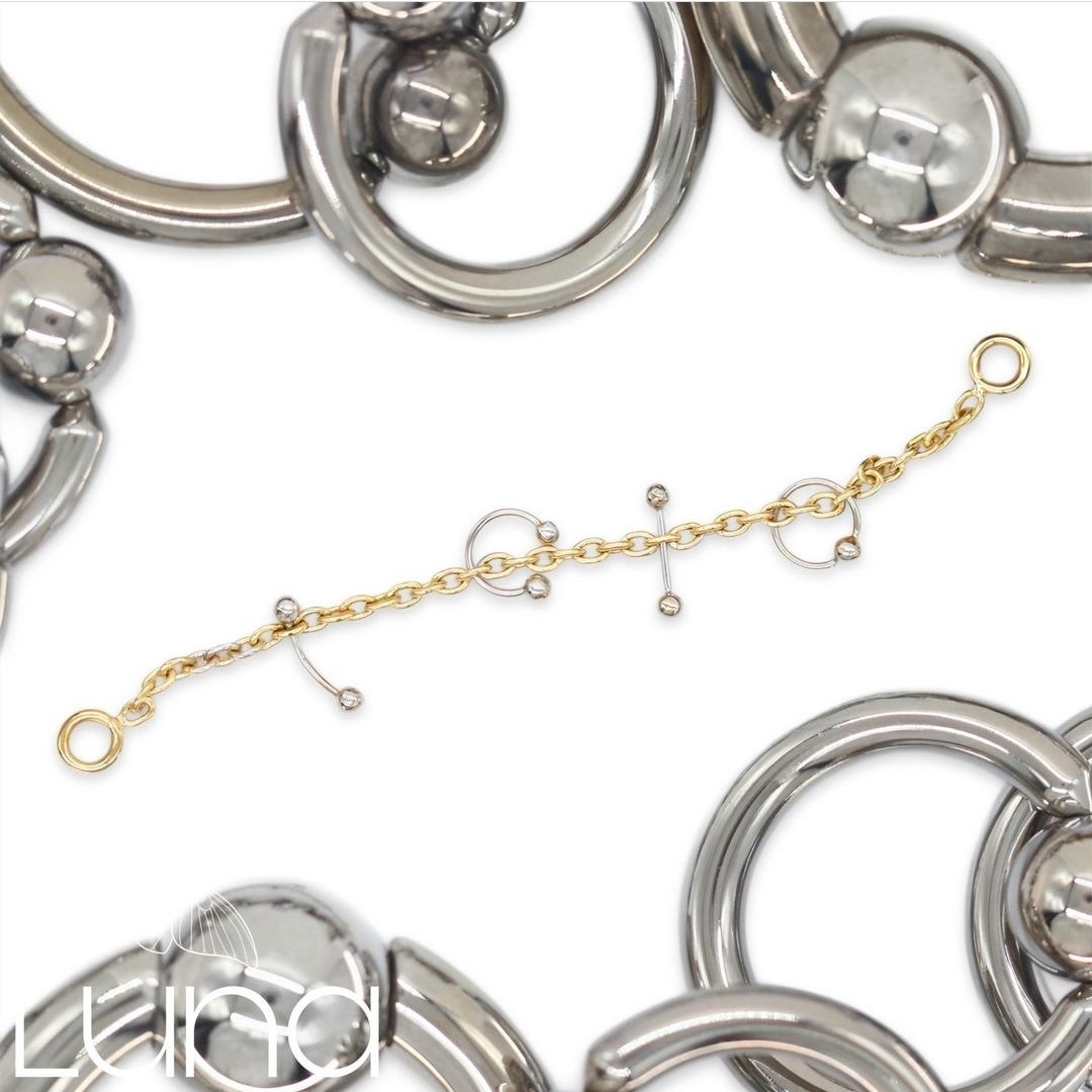 The Essentials Lynx Chain Pupil Hall Luna Piercing Fine Jewelry
