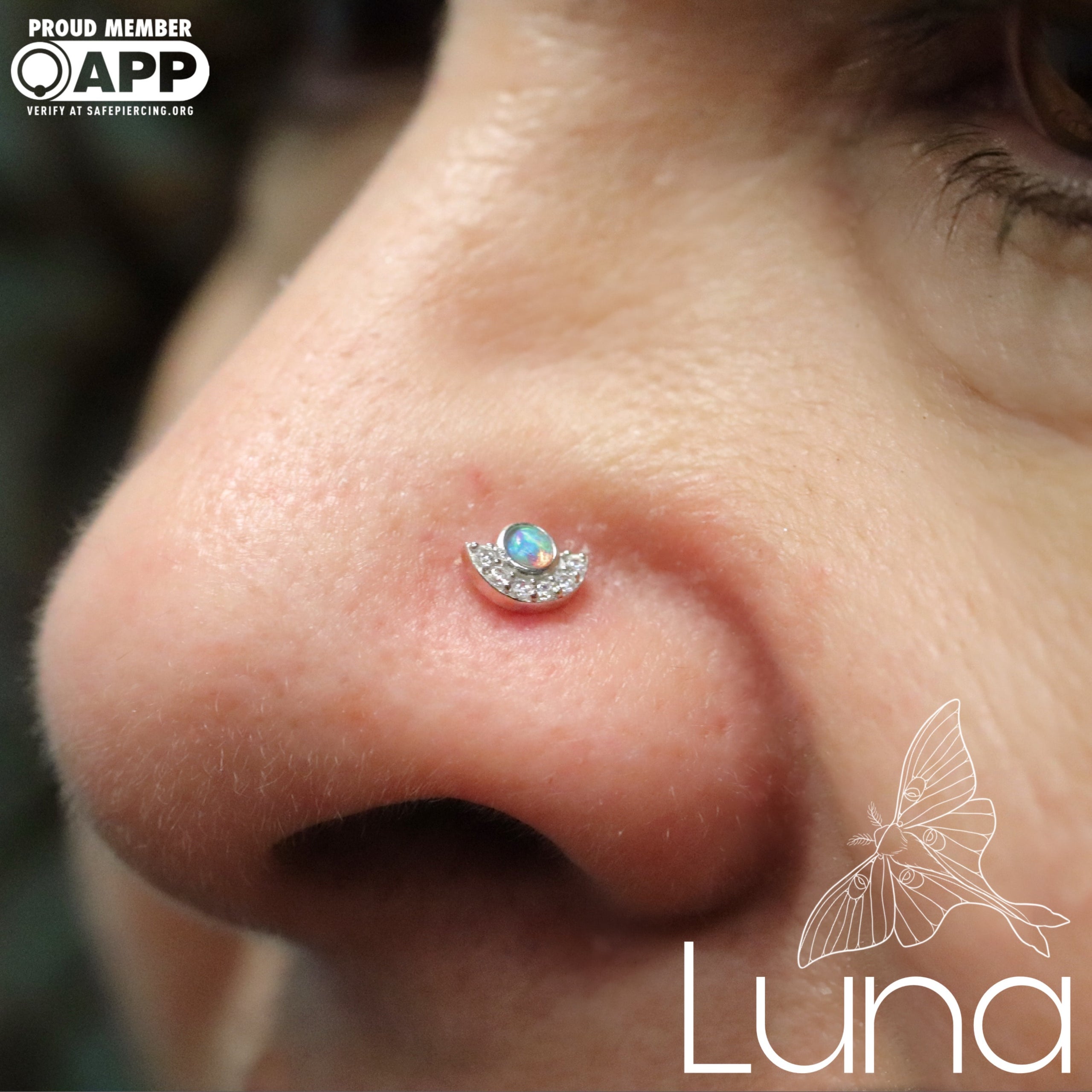 Buddha nose ring hotsell