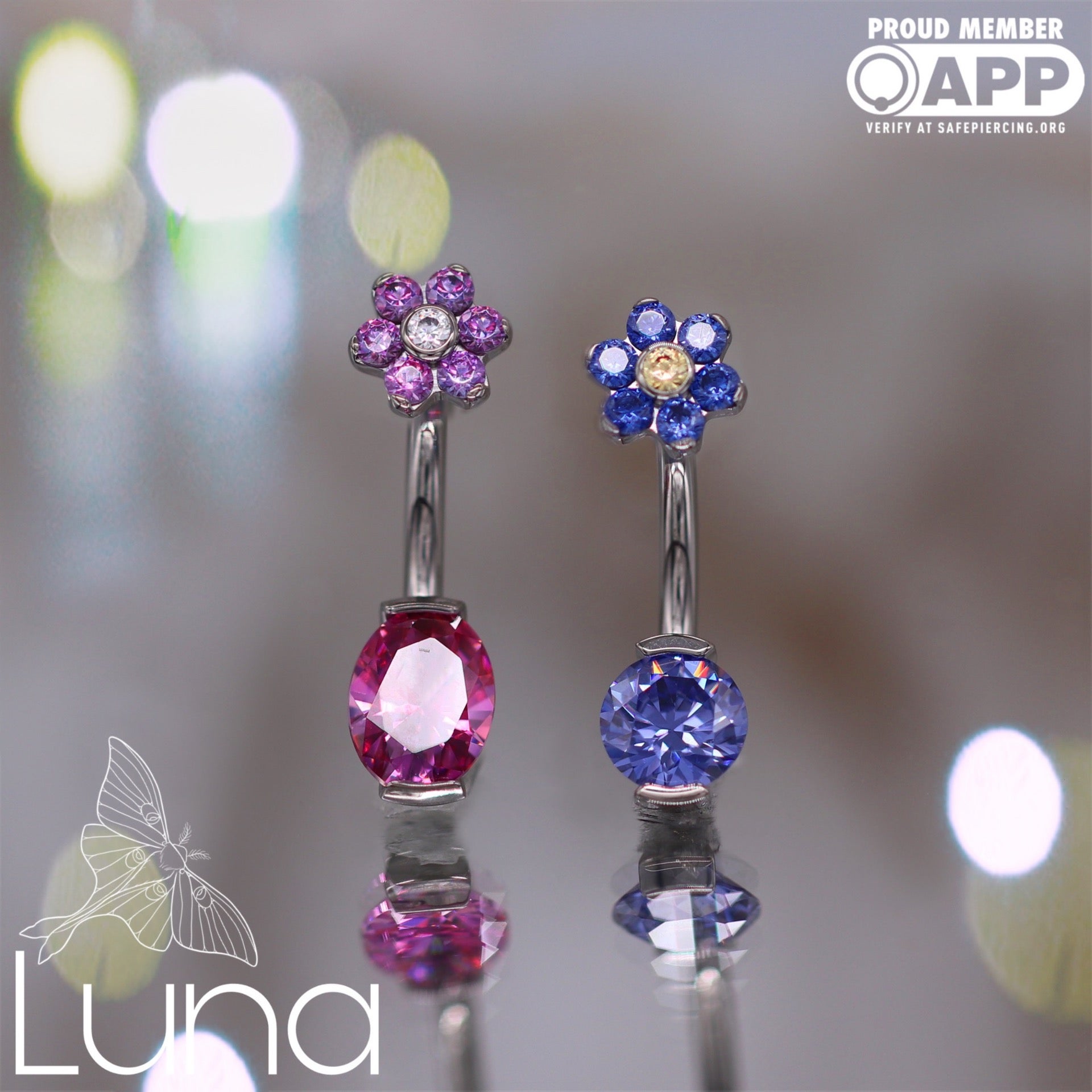 Navel Luna Piercing and Fine Jewelry
