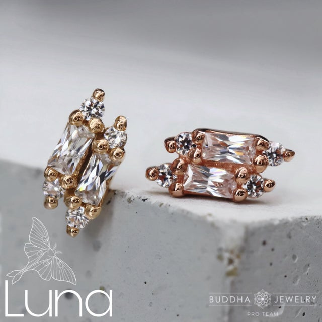 Gold Luna Piercing Fine Jewelry