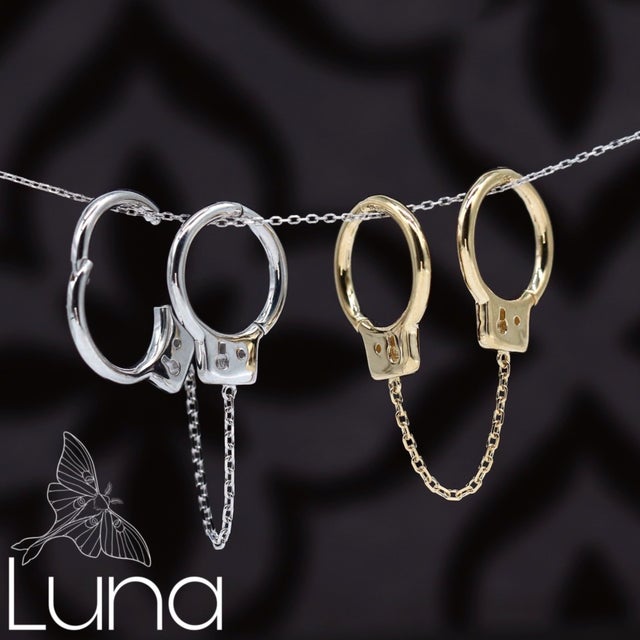 Fine Gold Body Jewelry On Sale for a Limited Time Luna Piercing